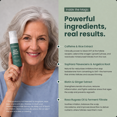 Bloomere Repair Spray - Eliminates Hair Shedding